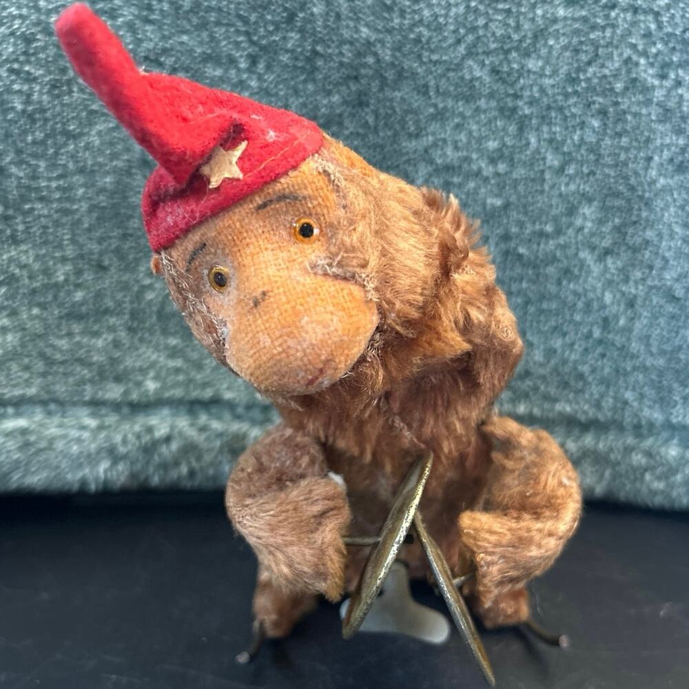 Alps Wind Up Monkey Toy Great For Parts